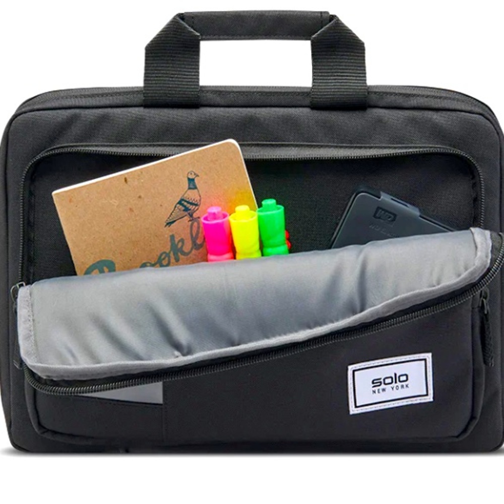 🆕🖤 Solo New York Secure Fit Chromebook Case ~ Laptops ~ school ~ office ~ unisex - Picture 6 of 16